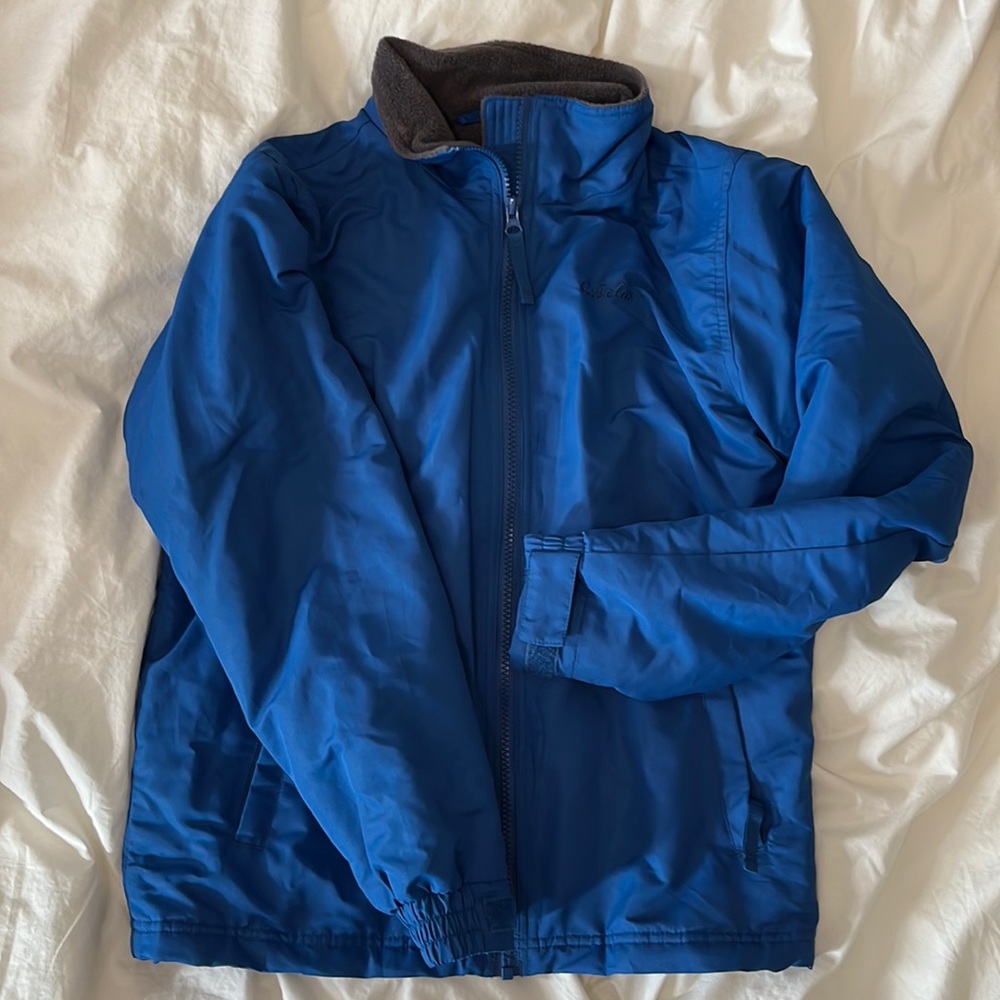 Like New Cabela’s Boys’ Blue Fleece-Lined Jacket